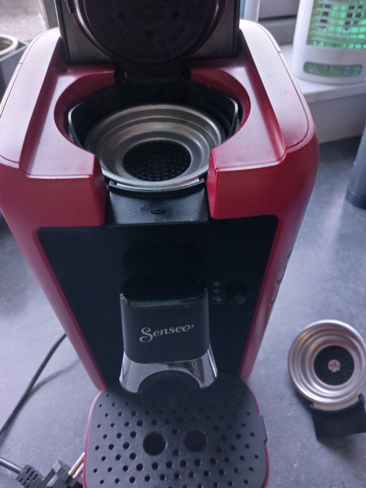 Senseo koffiepad apparaat, Ophalen, Koffiemachine