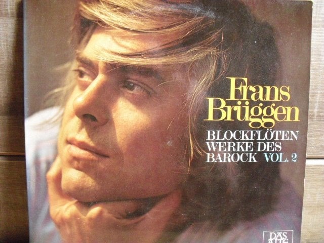 Frans Brüggen "Blockfloten Werke Des Barock Vol.2" LP, Cd's en Dvd's, Vinyl | Klassiek, LP, Ophalen of Verzenden, Beschermende buitenhoes