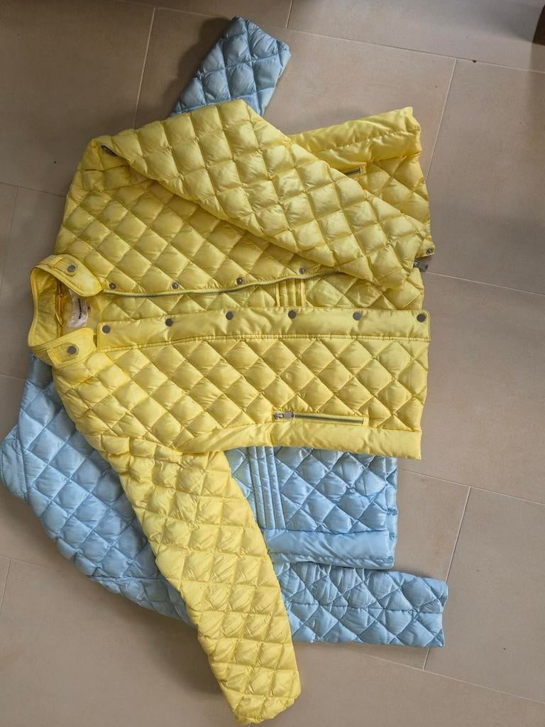 Beaumont dons tussenjas maat 42 lichtblauw en geel, Blauw, Beaumont, Maat 42/44 (L), Ophalen of Verzenden