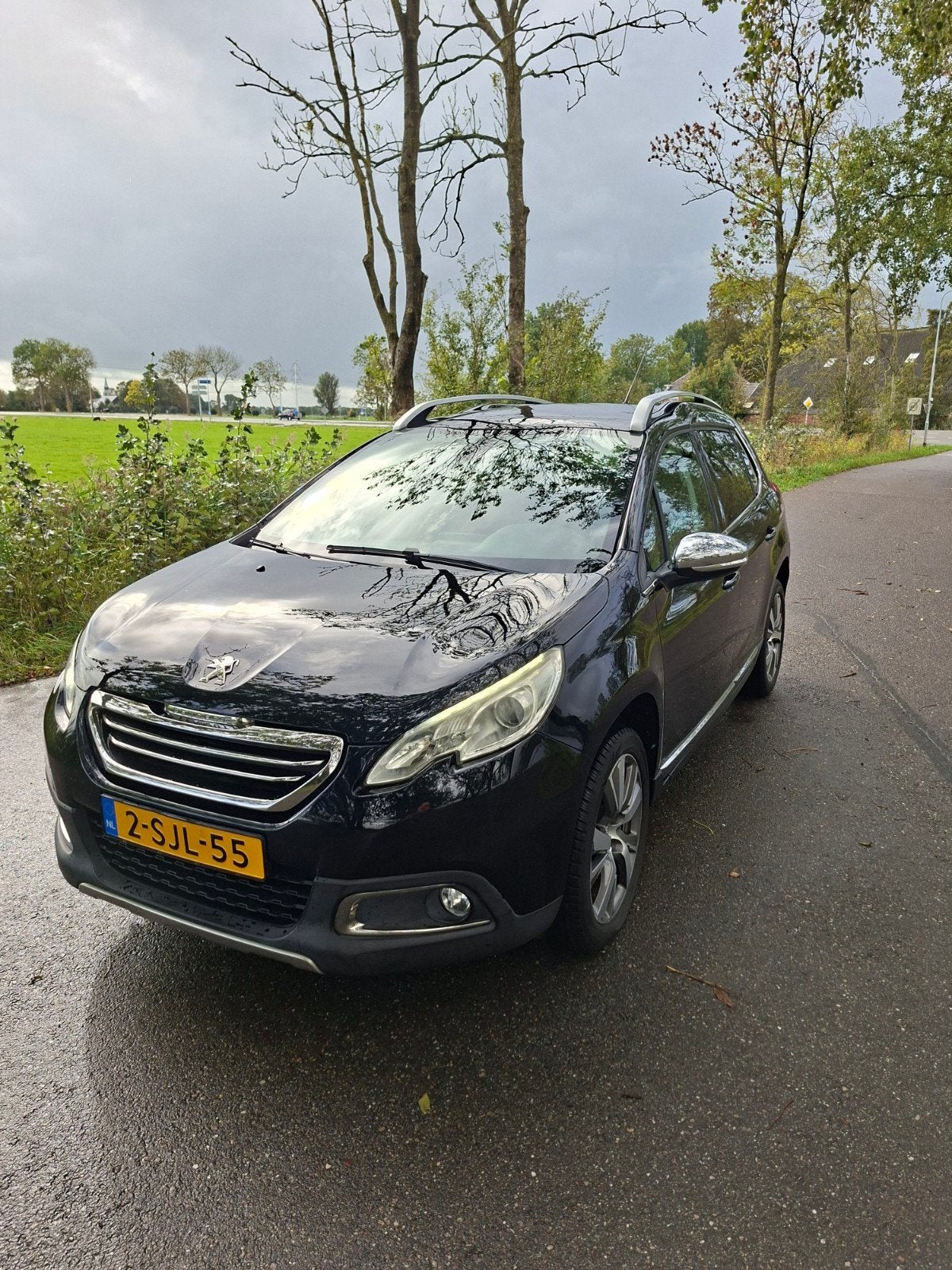 Peugeot 2008 1.6 VTI 88KW/120PK 2013 Zwart, Voorwielaandrijving, 4 cilinders, 1270 kg, 1055 kg