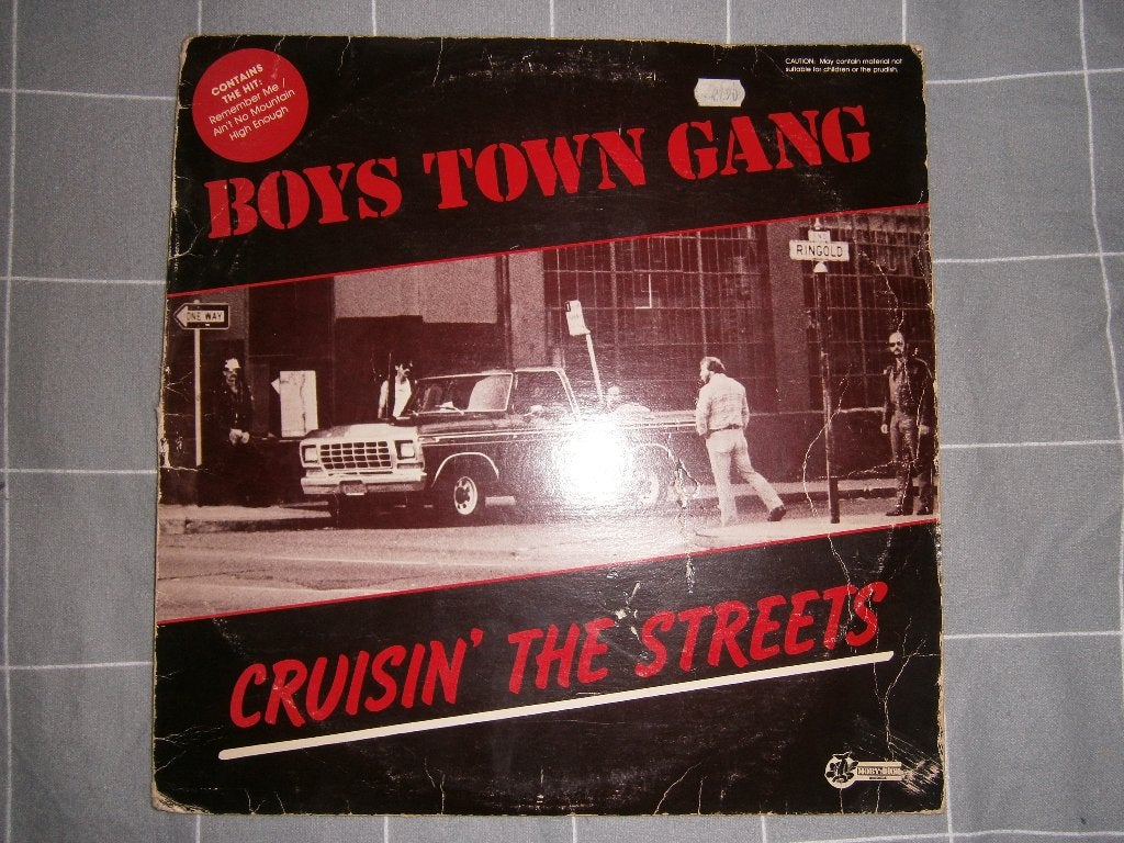 Boys Town Gang - Cruisin' The Streets 1981 Underground Disco, Ophalen, Disco, 12 inch, Overige typen