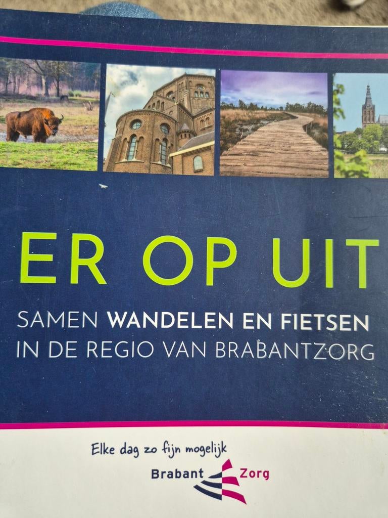 Wandel- en fietsgids Brabantzorg: Samen erop uit, Ophalen of Verzenden