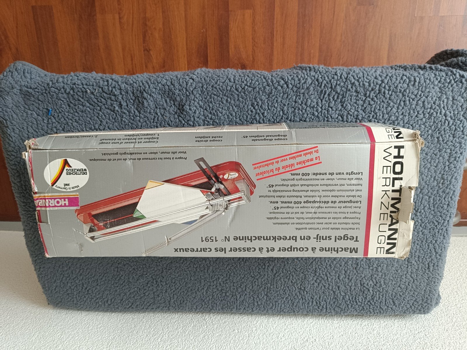 Tegelsnijder met breekmachine - Holtmann Werkzeuge, Ophalen, Gebruikt, 60 cm of meer, Minder dan 5 m²