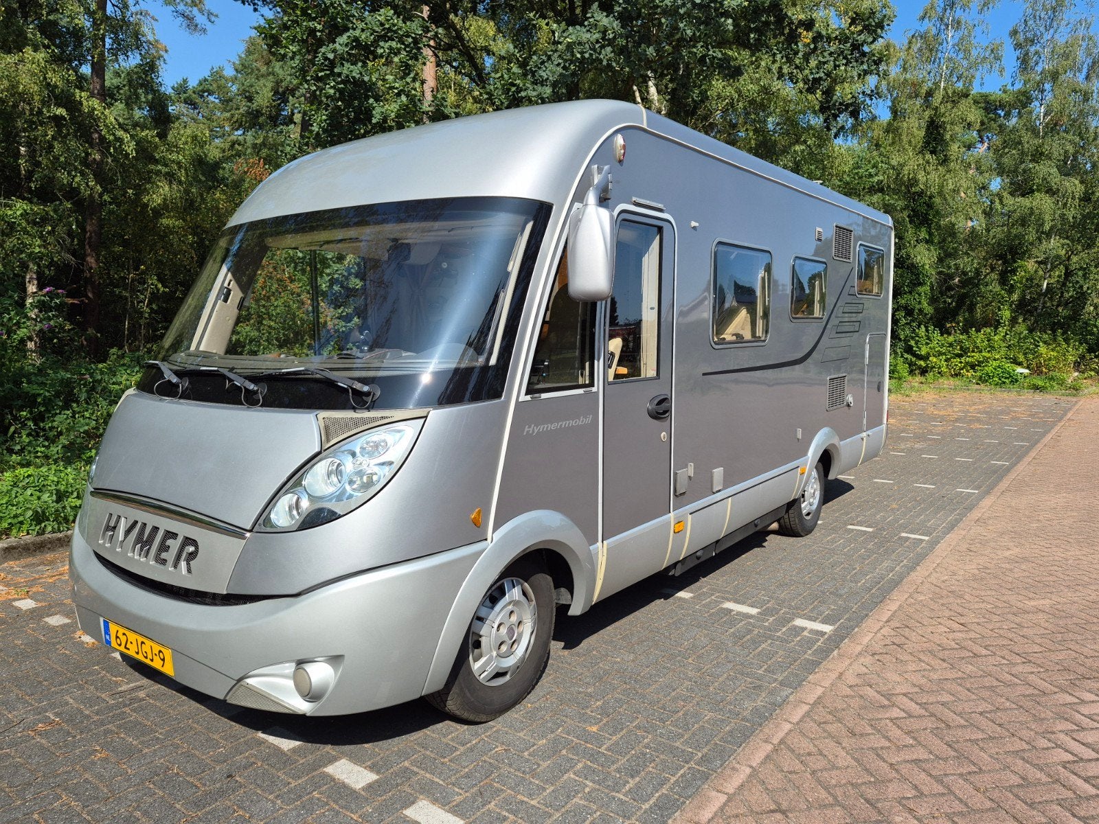 Te koop: Hymer B 614 SL (2009), Integraal, Ringverwarming, Fiat, Kluisje