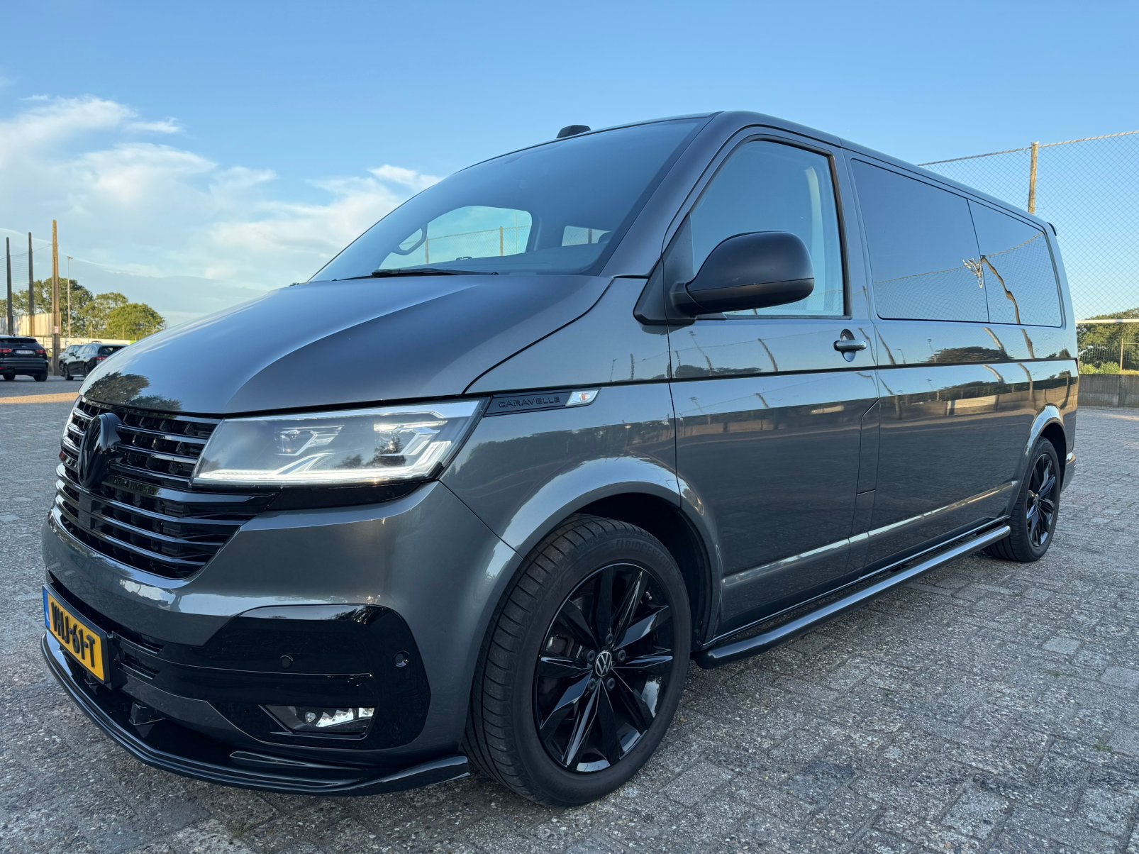 VW Transporter T6.1 L2 150PK Led/Xenon/Navi Caravelle look, Stof, Euro 6, 4 cilinders, 150 pk