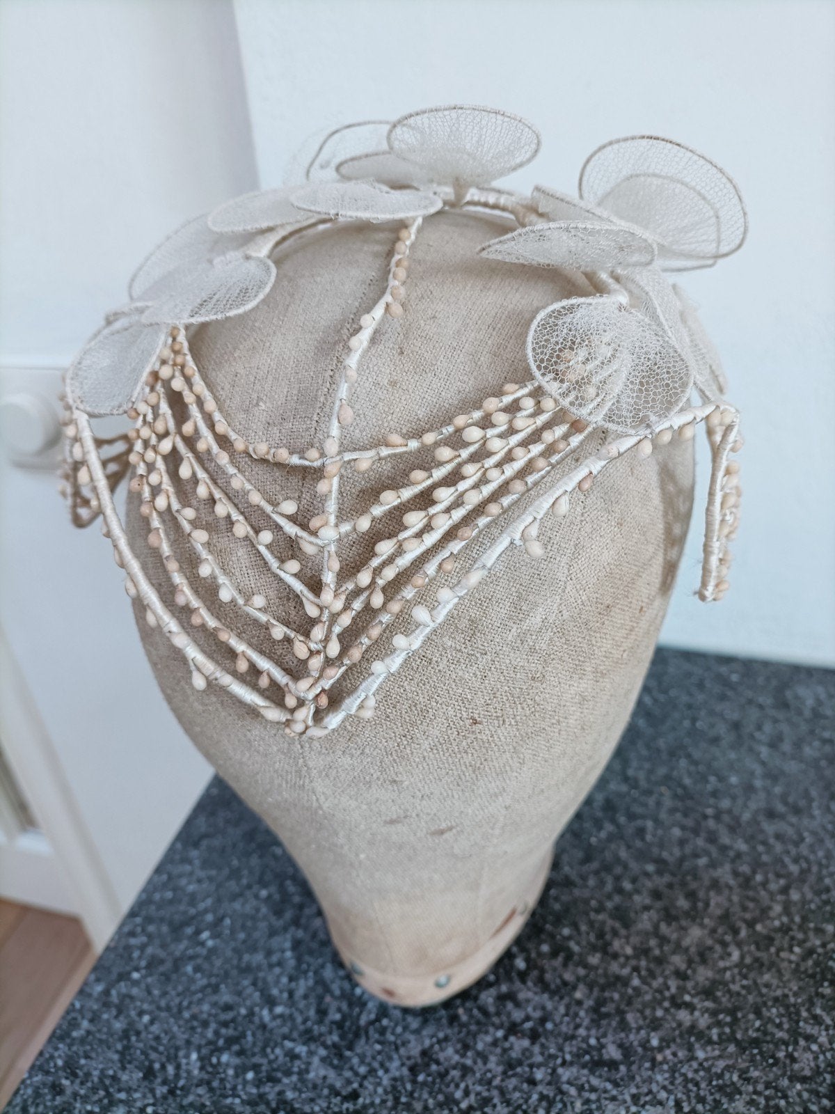 Antieke wassen kroon, Ophalen of Verzenden