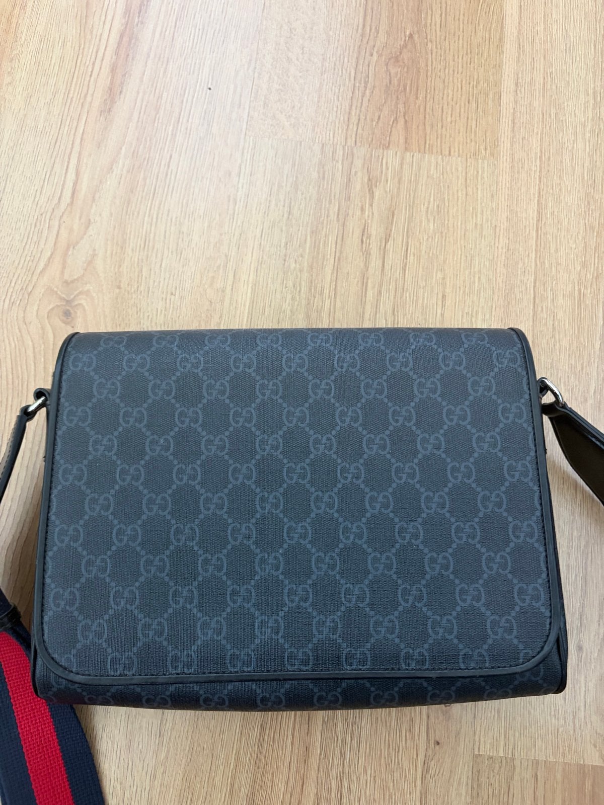 Gucci Messenger Tas, Ophalen, Zo goed als nieuw, Zwart, Overige merken