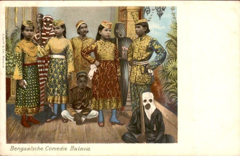 Nederlands Indië - Bengaalse Comedie - 1900, Verzenden, Voor 1920, Ongelopen, Noord-Holland