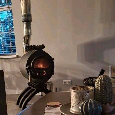 BURAN HOUT KACHEL, Ophalen, Gebruikt, Gebruiksvoorwerp