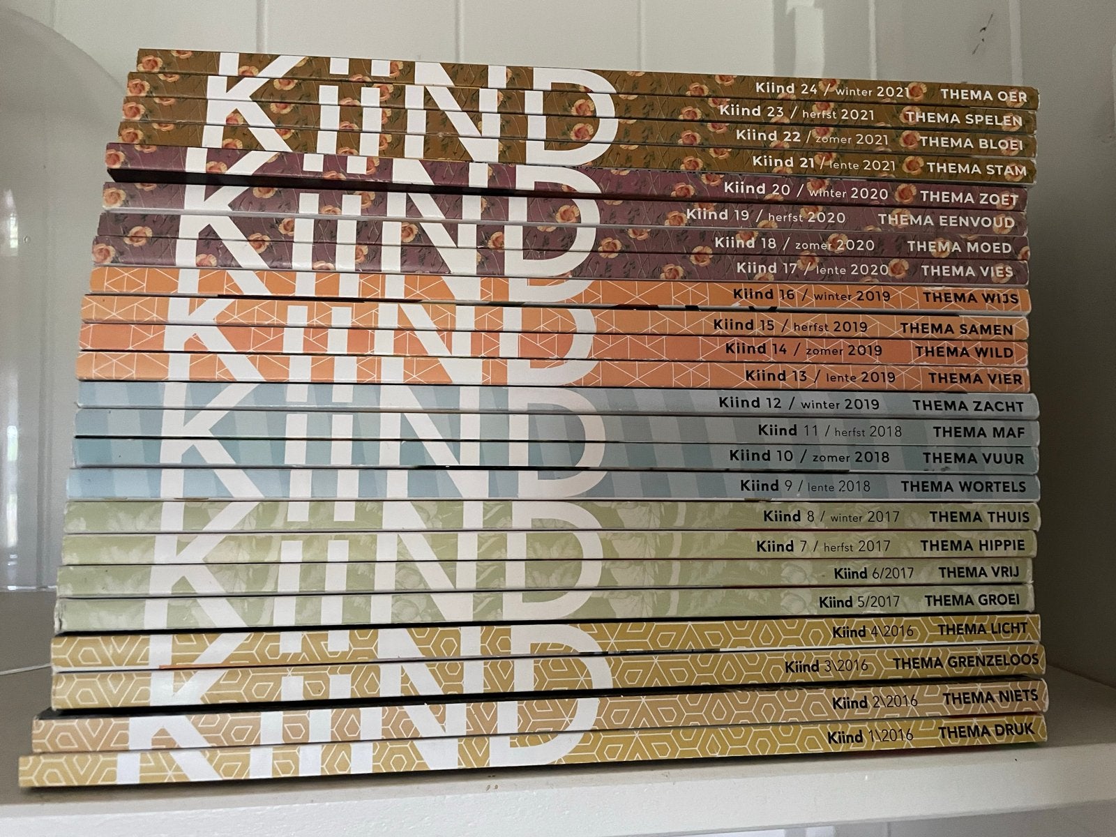 Kiind magazine jaargangen 2016 t/m 2021, Ophalen of Verzenden, Zo goed als nieuw, Overige typen