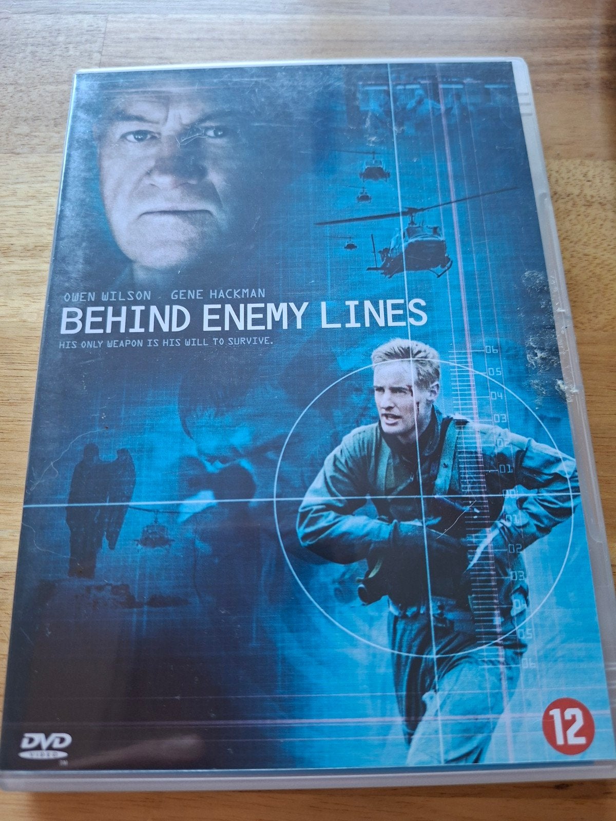 Behind Enemy Lines DVD - Actiethriller met Owen Wilson, Cd's en Dvd's, Breedbeeld, Actiethriller, Ophalen of Verzenden, Gebruikt