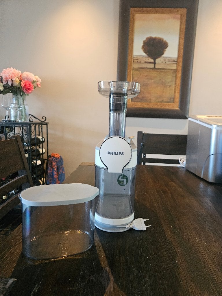 Philips Slowjuicer - Zo goed als nieuw, Ophalen, Zo goed als nieuw, Elektrisch, Slowjuicer