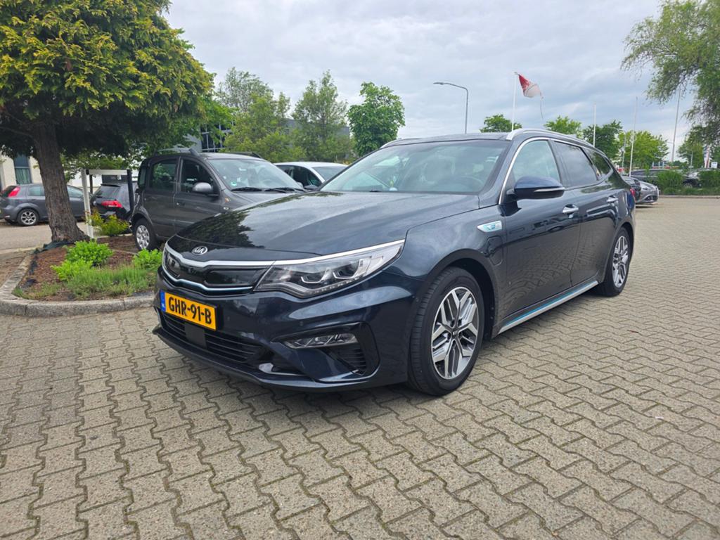 Kia Optima 2.0 GDi Phev 205pk AT6 2020 Blauw, Euro 6, Zwart, Grijs, Parkeerassistent