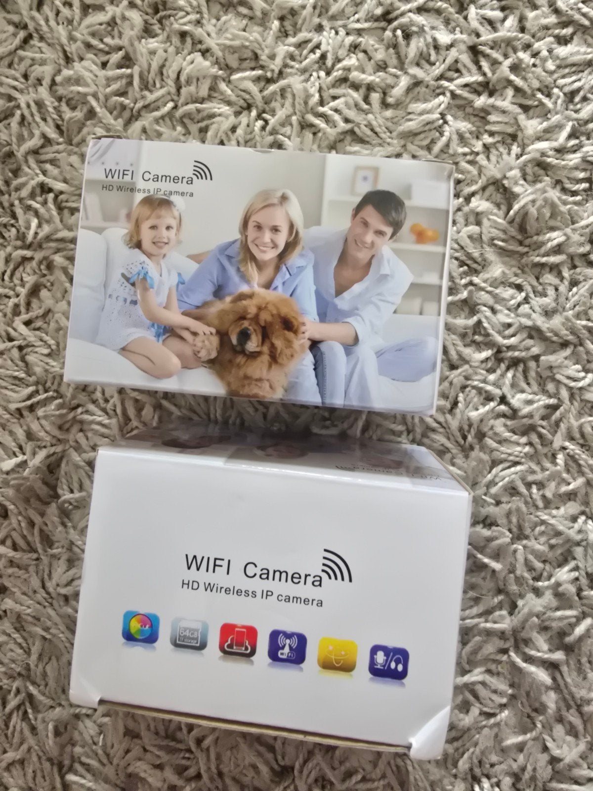 WiFi Camera HD Draadloze IP Camera met Bewegingsdetec, Ophalen of Verzenden, Nieuw, Binnencamera