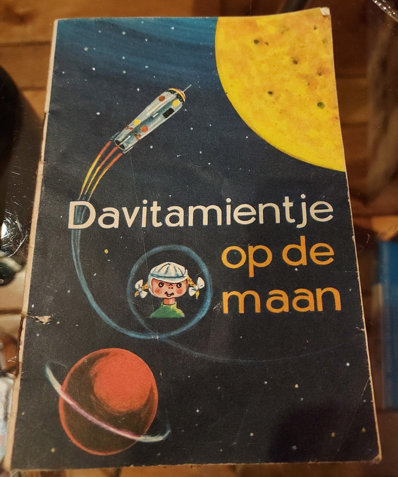 reclameboekje: Davitamientje op de maan (1963), Ophalen of Verzenden, Gebruikt, Overige typen
