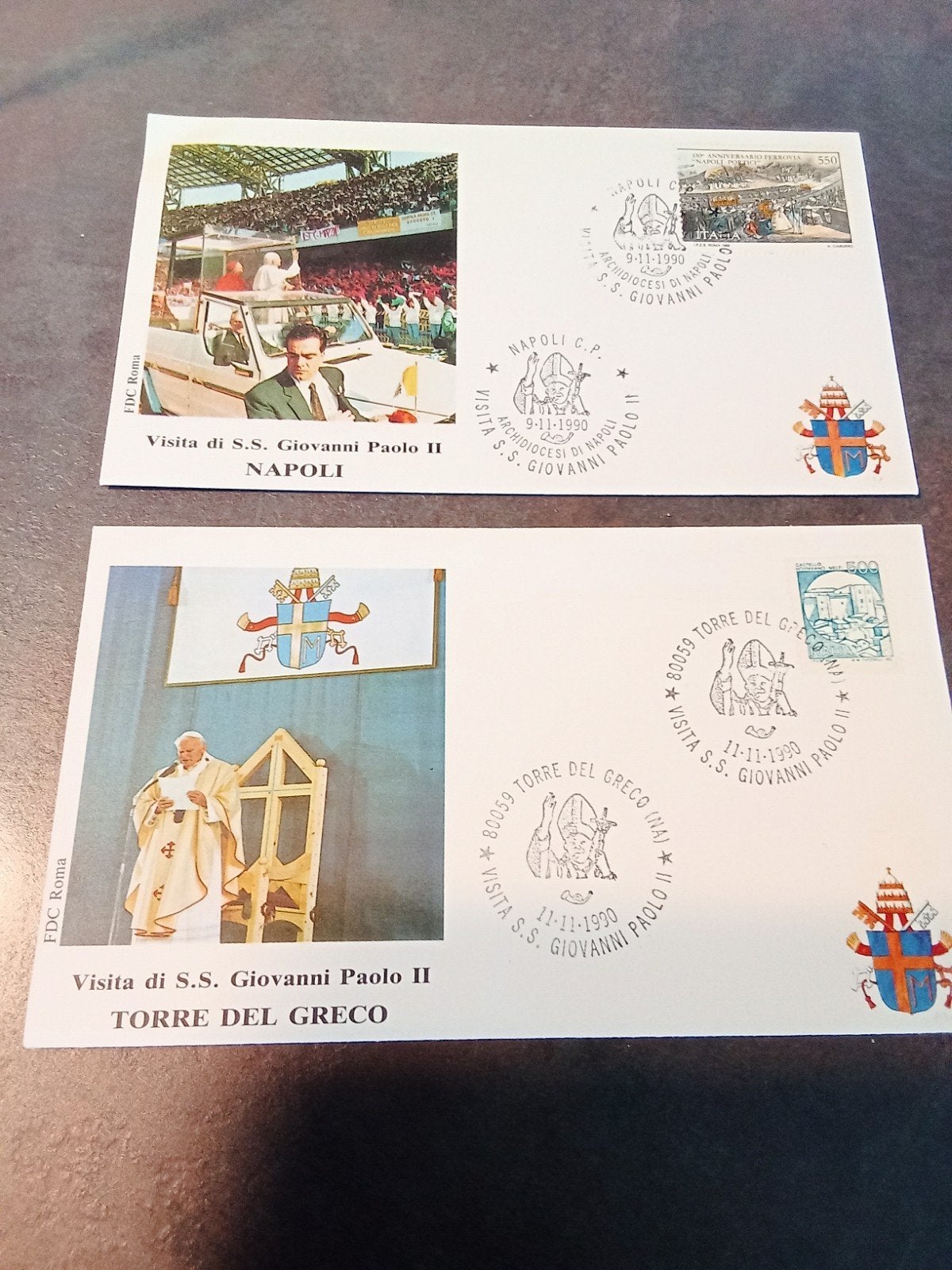 Afbeeldingen van de Paus te Vaticaanstad religie., Ophalen of Verzenden, Kaart of Prent