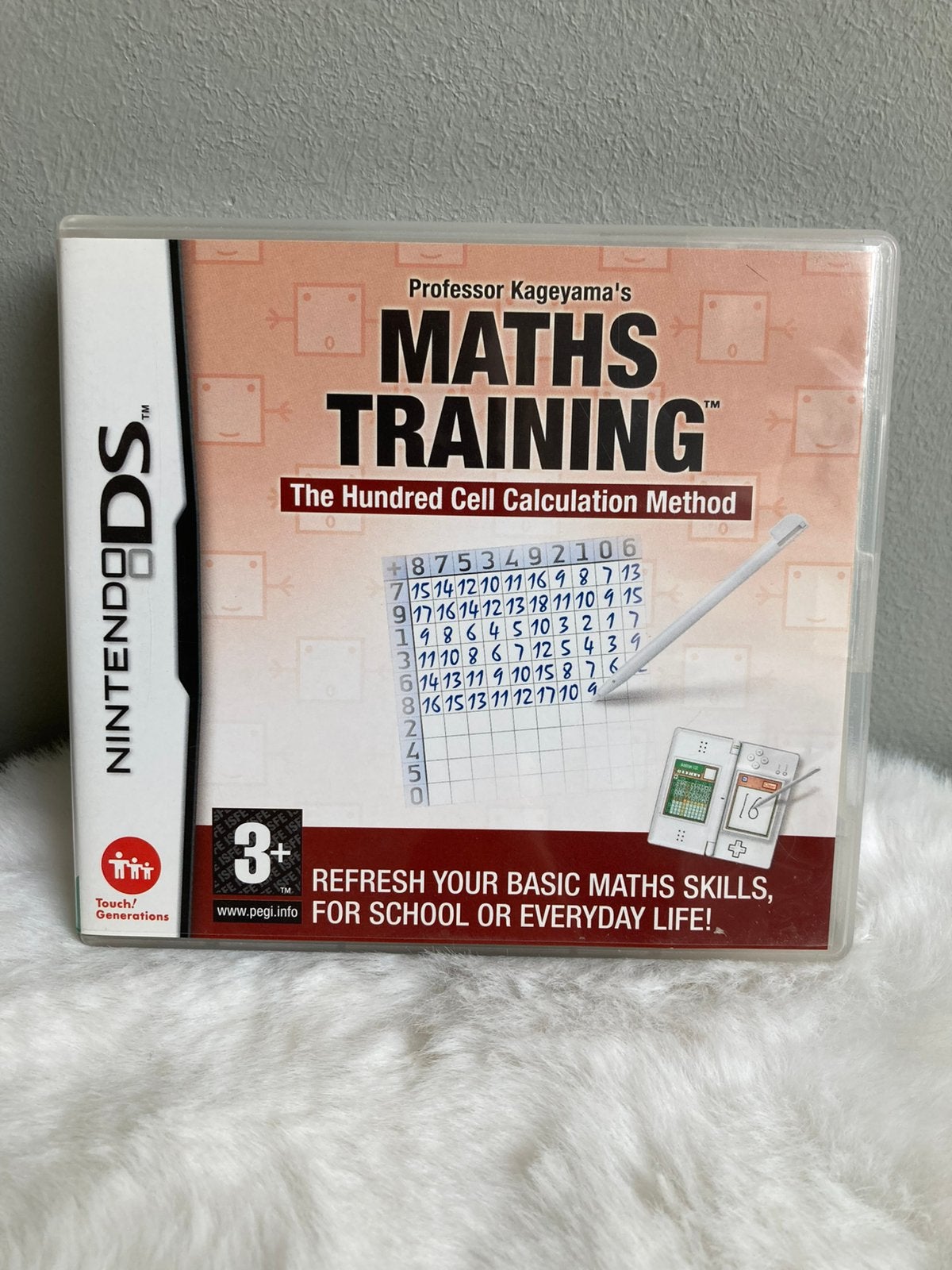 ==Bijna Nieuw== Maths Training Nintendo DS, Puzzel en Educatief, 1 speler, Ophalen of Verzenden, Zo goed als nieuw