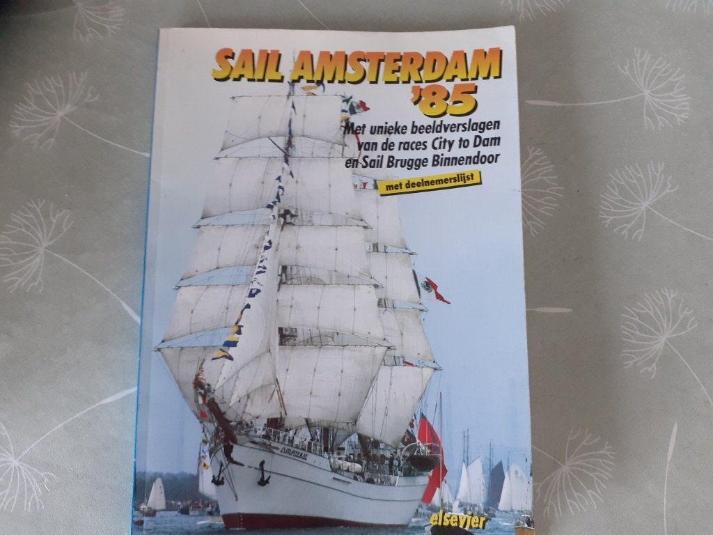 Sail Amsterdam '85, Ophalen of Verzenden, Gebruikt, Zeilboot, Boek of Tijdschrift