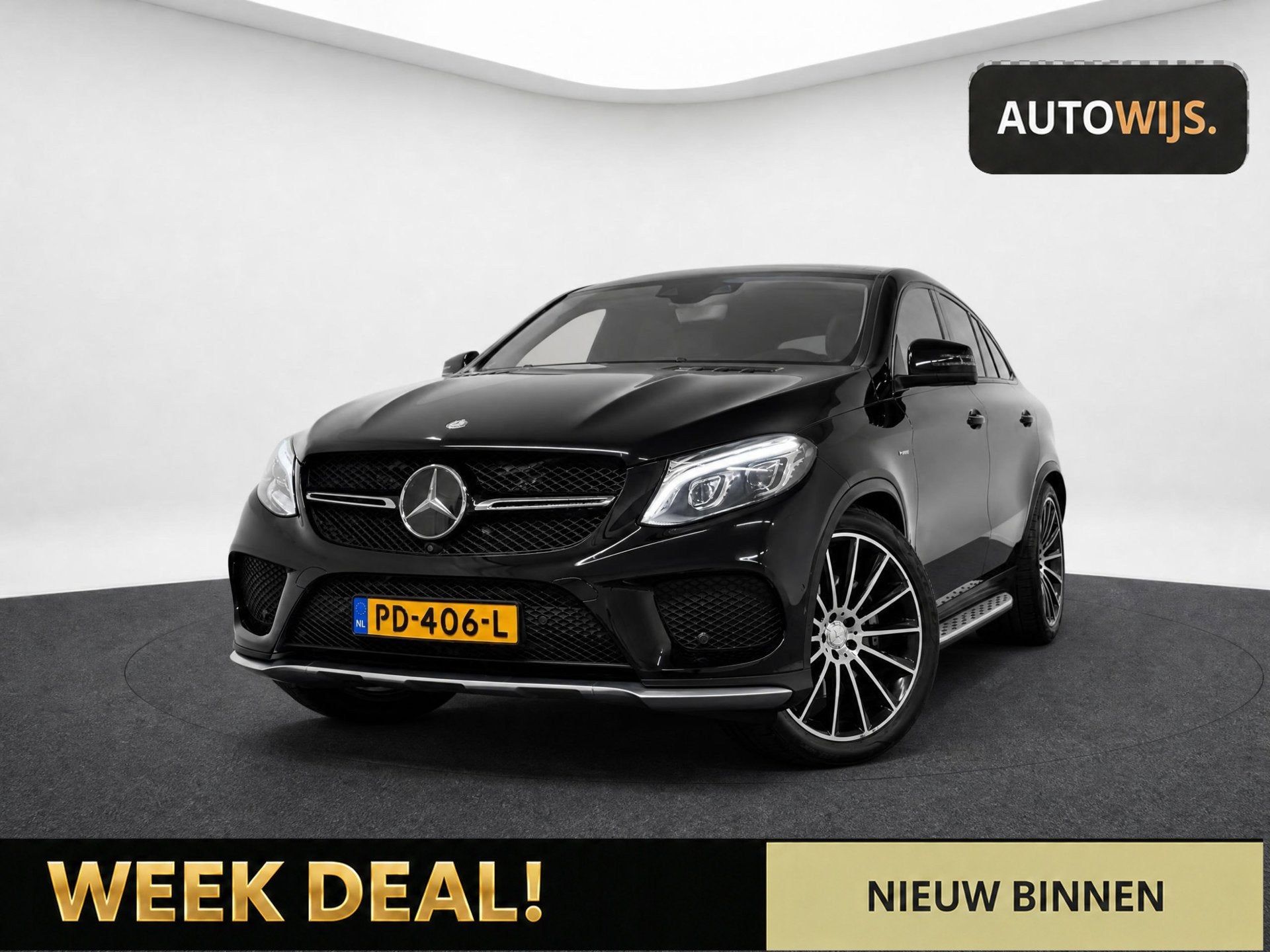 Mercedes-Benz GLE-klasse Coupé 450 AMG 4MATIC|PANO|AMG|BTW|, Auto's, Automaat, Dealer onderhouden, Gebruikt, 367 pk