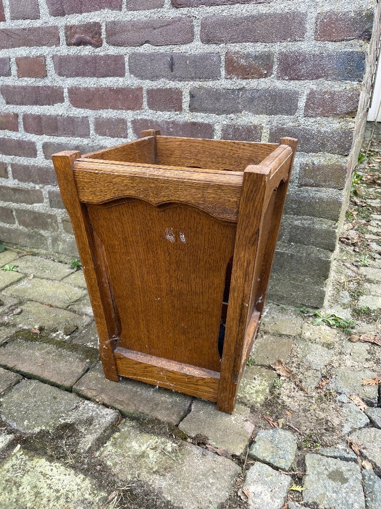 paraplu bak, Huis en Inrichting, Woonaccessoires | Paraplubakken, Ophalen of Verzenden, Gebruikt, Hout