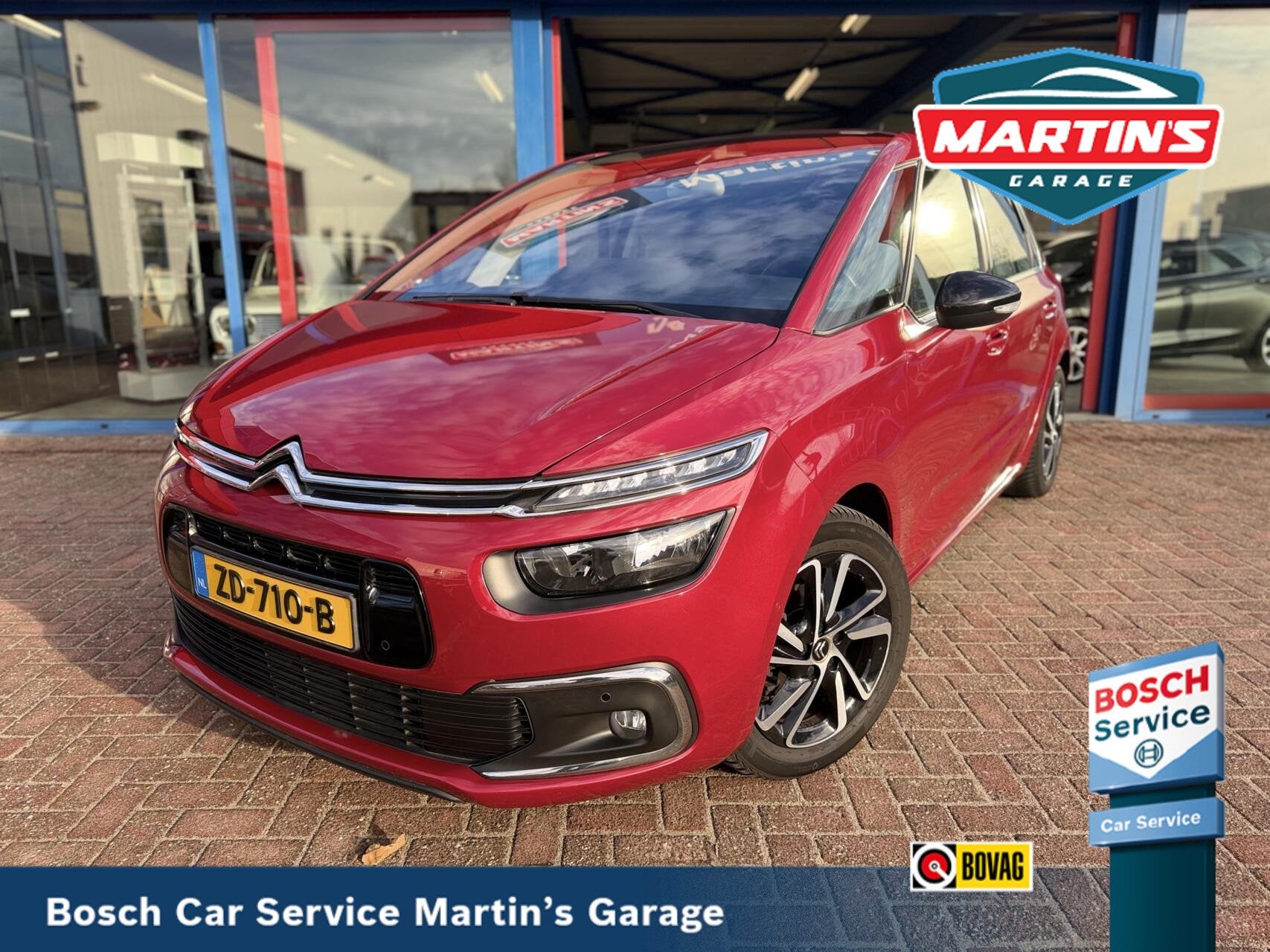 Citroën C4 Spacetourer 1.2 PureTech Feel KEURIGE AUTO | CRU, Auto's, Citroën, Voorwielaandrijving, Stof, Gebruikt, 1199 cc