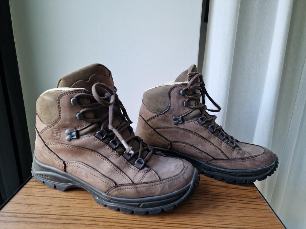 Wandelschoenen Hanwag maat 41 lichtbruin, Ophalen of Verzenden, Zo goed als nieuw, Schoenen