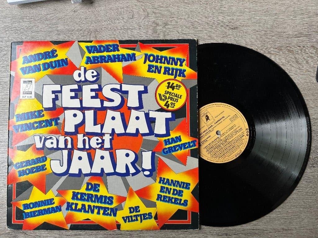 LP De feestplaat van het jaar Diversen artiesten, LP, Gebruikt, Ophalen of Verzenden, Levenslied of Smartlap