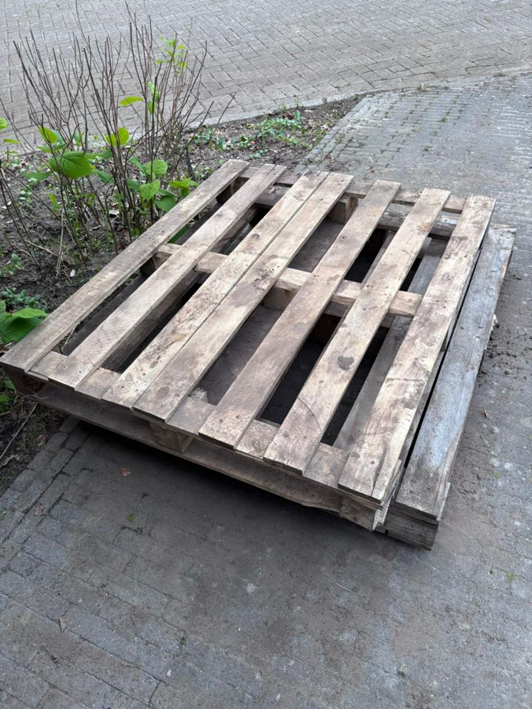 Pallets, Ophalen, Gebruikt, 100 cm of meer, 60 cm of meer