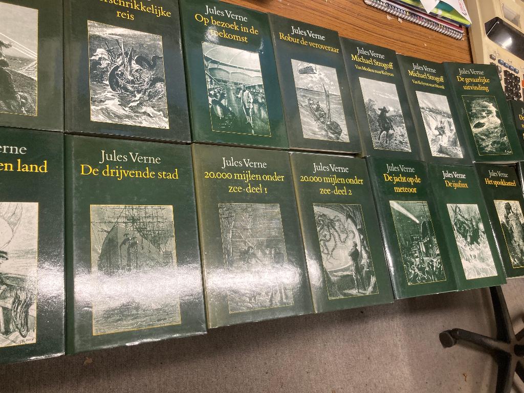 T.K. nog 20 boeken van Jules Verne Zie actuele lijst, Boeken, Ophalen of Verzenden, Zo goed als nieuw, Jules Verne
