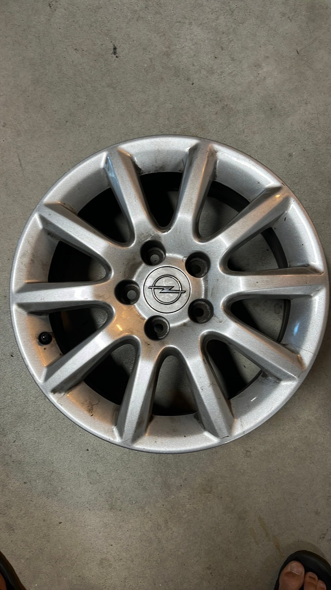 4x orginele Opel Zafira B lichtmetalen velgen!, Auto diversen, Ophalen of Verzenden, Gebruikt