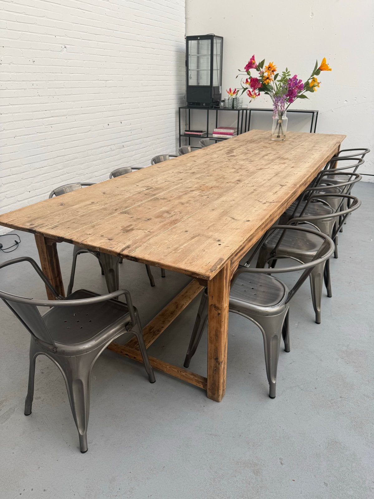 Authentieke Houten Kloostertafel - Robuust en Landelijk, Antiek en Kunst, Ophalen
