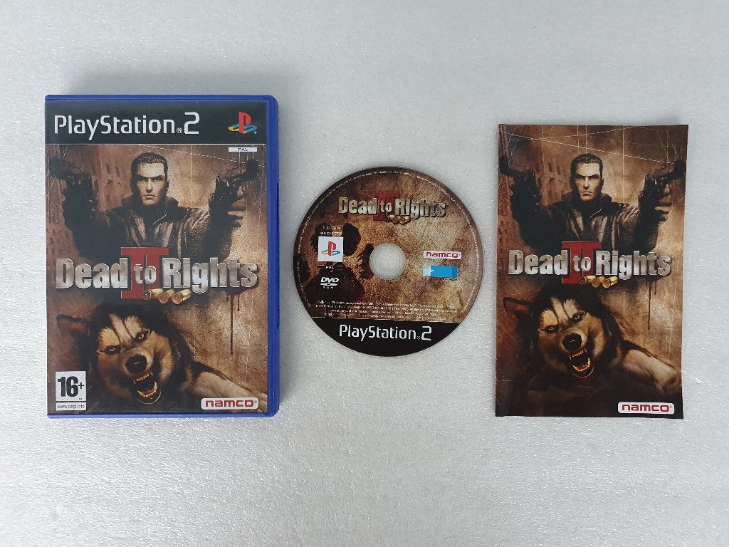 PS2: Dead to Rights II, Avontuur en Actie, Gebruikt, Vanaf 18 jaar, 1 speler