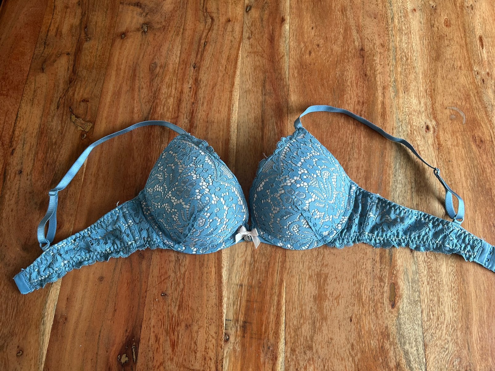 Hunkemöller push up BH maat 75B, Ophalen of Verzenden, Blauw, BH