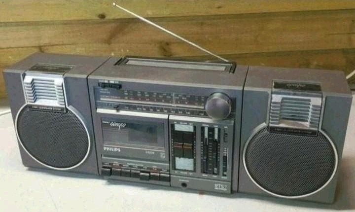 Philips rts7 radio + bluetooth vintage jaren '80, Ophalen of Verzenden