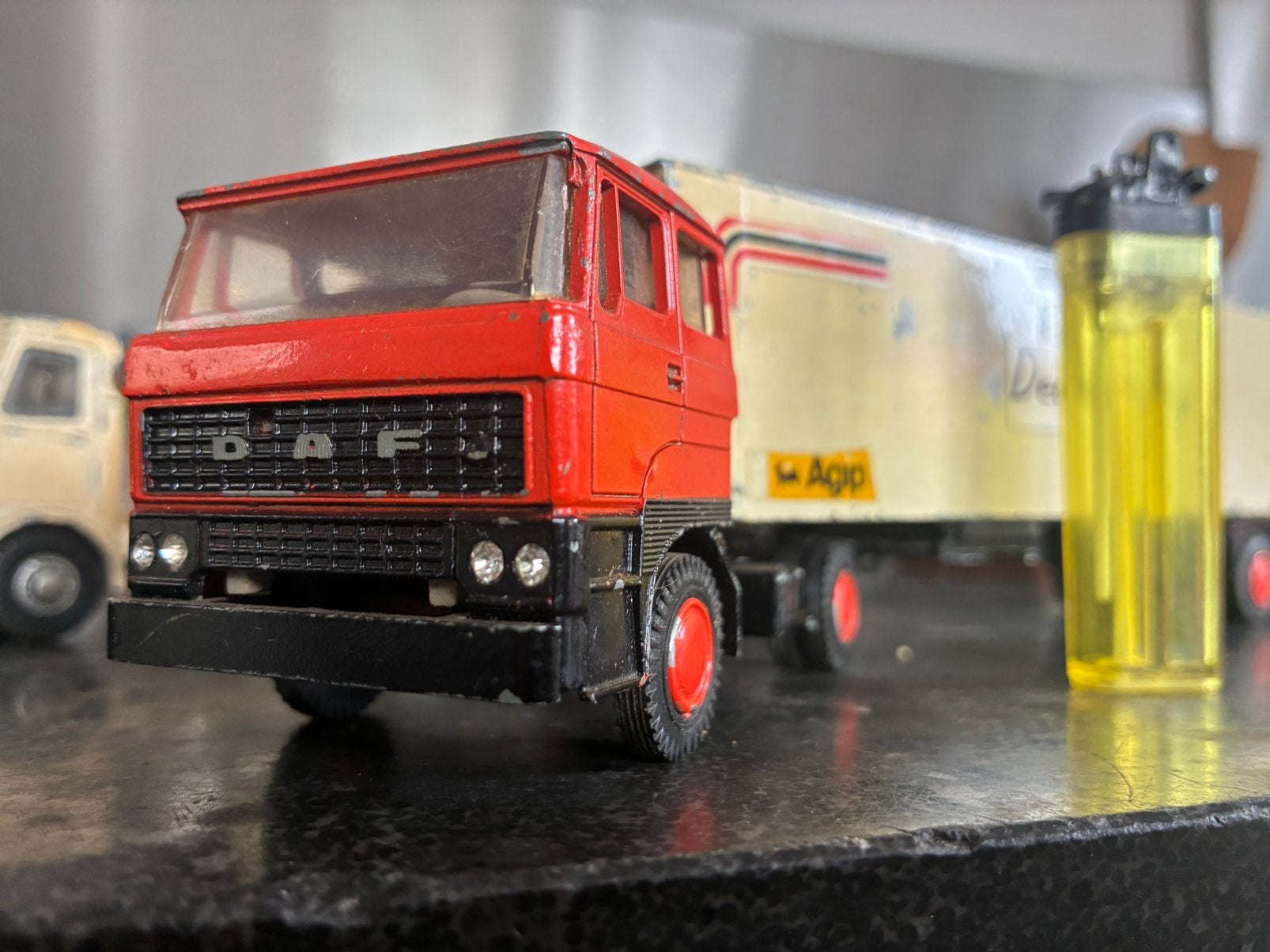 Mooie DAF trekker, Ophalen of Verzenden, Gebruikt, Bus of Vrachtwagen, Lion Toys