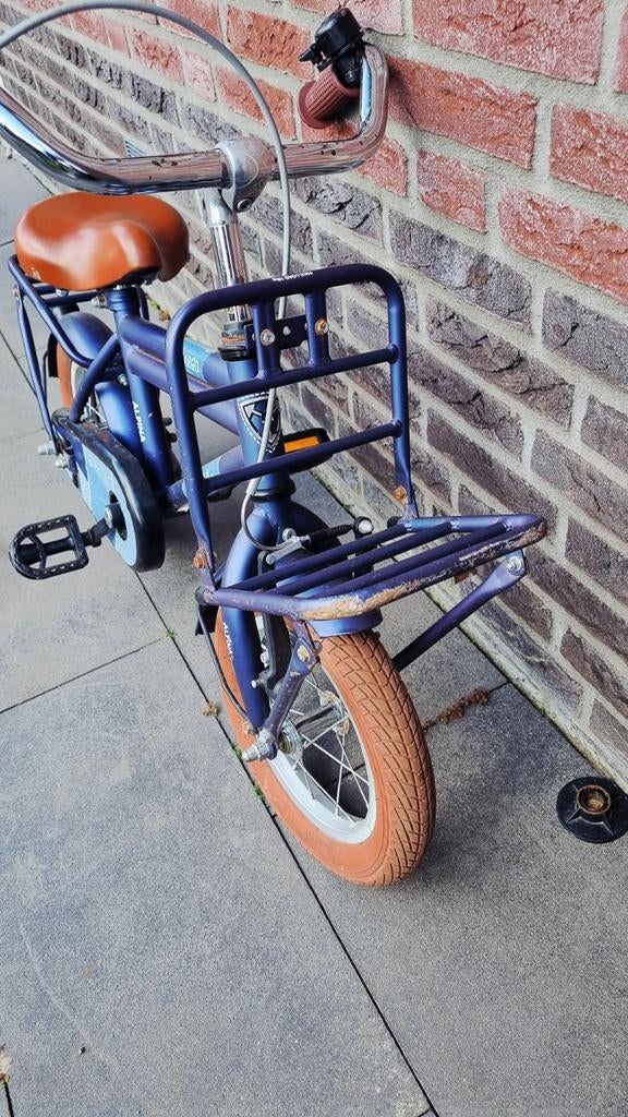 Alpina Cargo Kinderfiets - Blauw, zadel 46 cm, Ophalen, Gebruikt, Minder dan 16 inch, Alpina Cargo