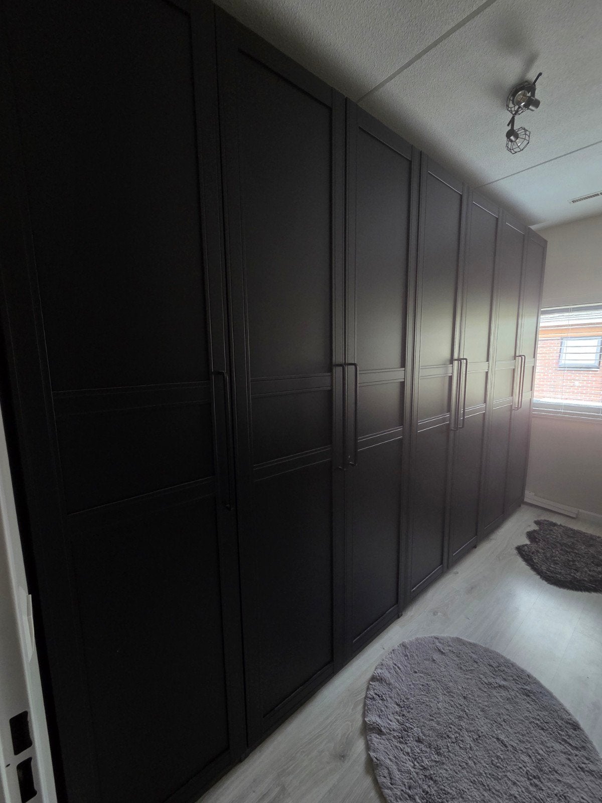 IKEA Pax Flisberget deuren, antraciet, 7 stuks, 50x229 cm, Ophalen, Overige materialen, Minder dan 50 cm, Gebruikt