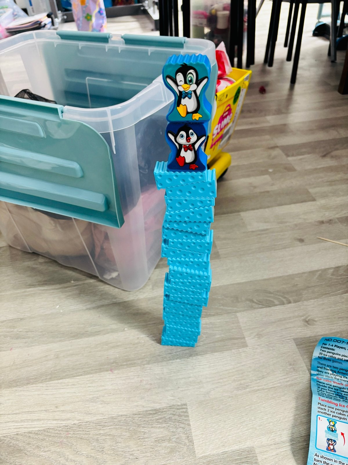 Ice Stacking Pinguïn Spel - Balans en Stapelplezier, Ophalen, Gebruikt, Jongen of Meisje