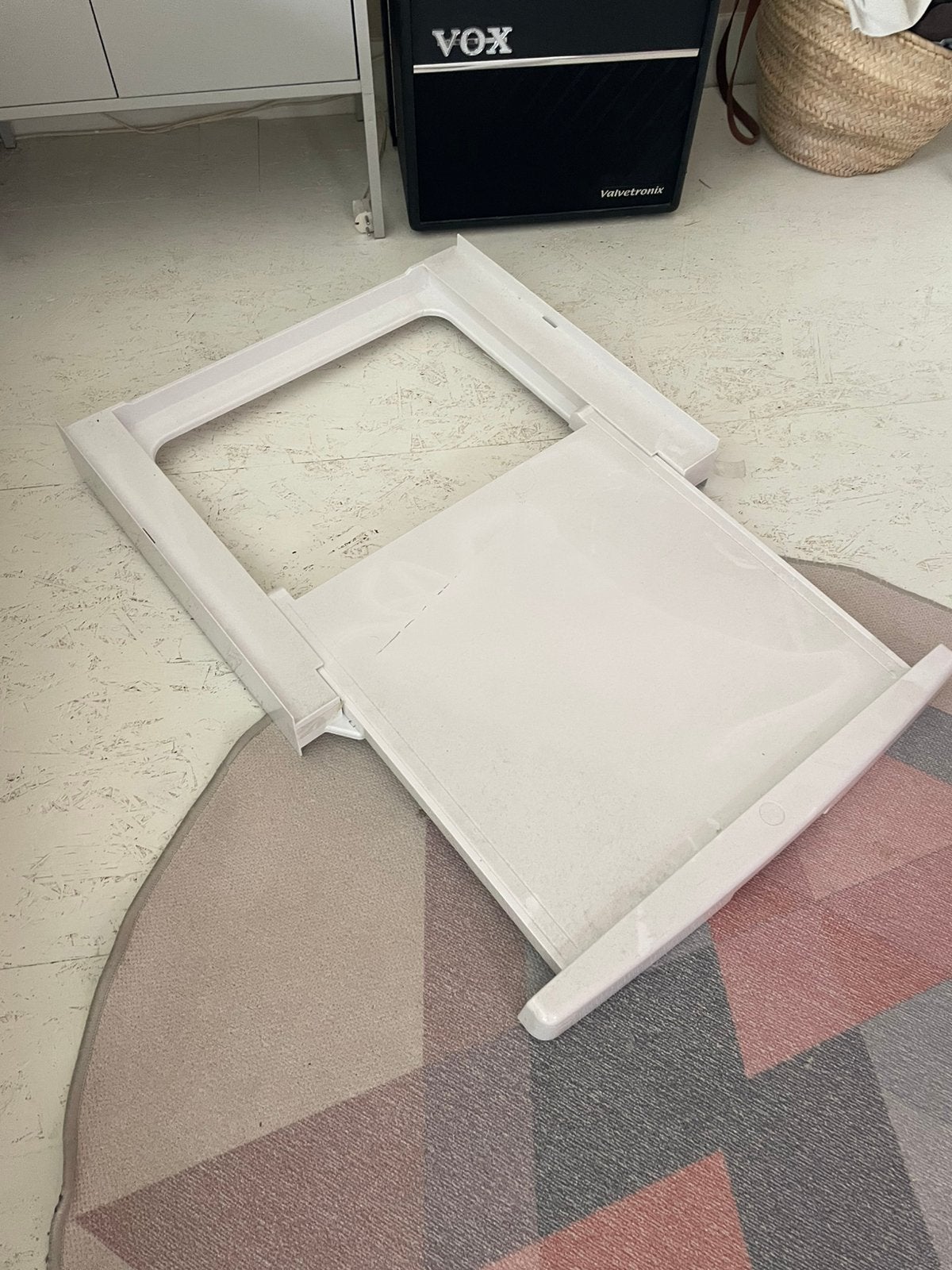 Tussenstuk voor op wasmachine met uittrekbare plank, Witgoed en Apparatuur, Ophalen, Zo goed als nieuw