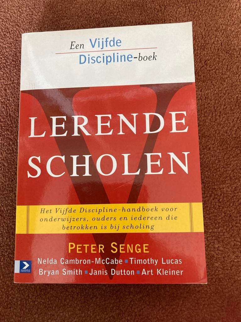 Lerende Scholen - Het Vijfde Discipline-handboek, Ophalen of Verzenden, Gamma, Zo goed als nieuw, Overige niveaus