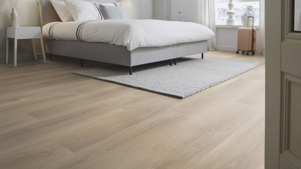 Plak Pvc True Grain Oak 189-1 Natuur eik 2,5mm 0,55 €17,95m2, 75 m² of meer, Nieuw, Ophalen of Verzenden, Plak Pvc light natuur eiken Dry-Back