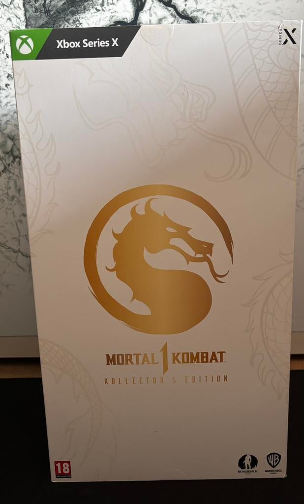 Mortal kombat 1 kolectors edition - xbox series x, Ophalen of Verzenden, Zo goed als nieuw