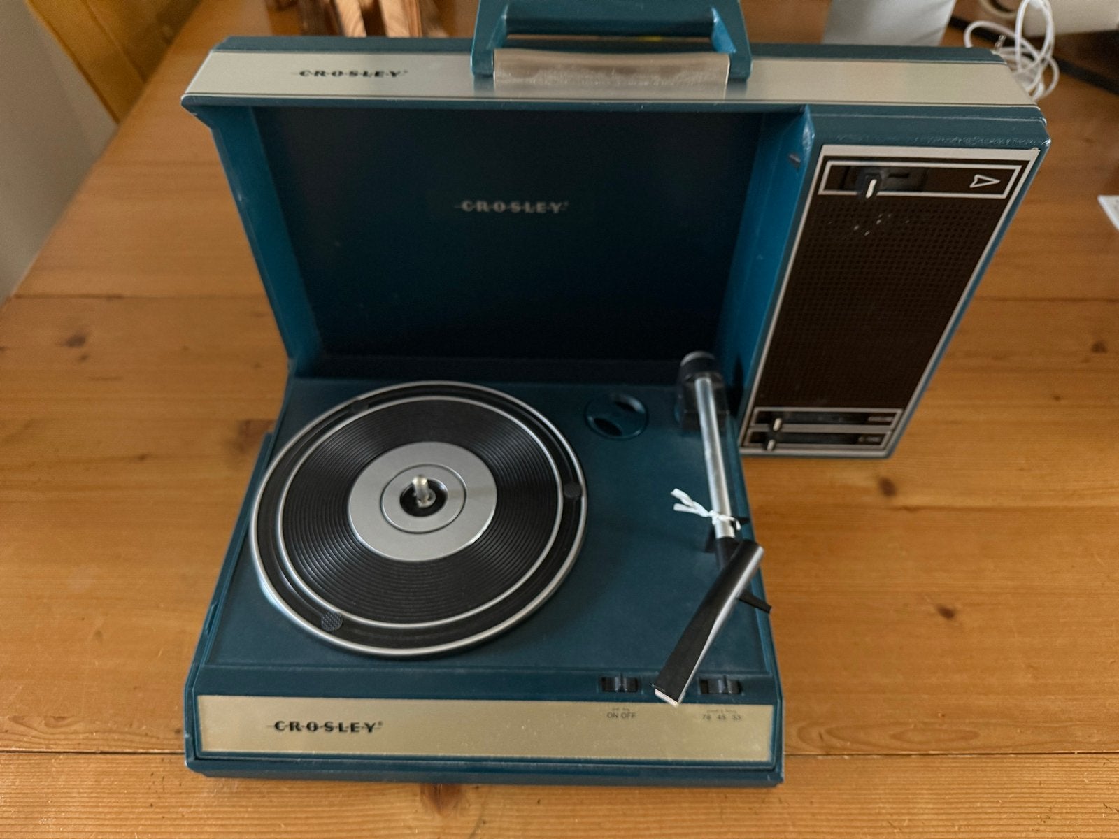 Crosley Draagbare Platenspeler - Vintage Stijl, Ophalen of Verzenden, Gebruikt, Platenspeler, Overige merken