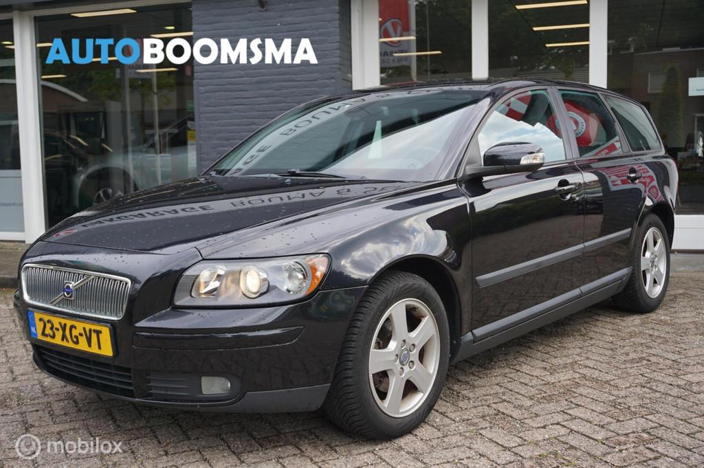 Volvo V50 1.8 Edition I Clima Cruise Trekhaak, Auto's, Voorwielaandrijving, 125 pk, 4 cilinders, Leder en Stof