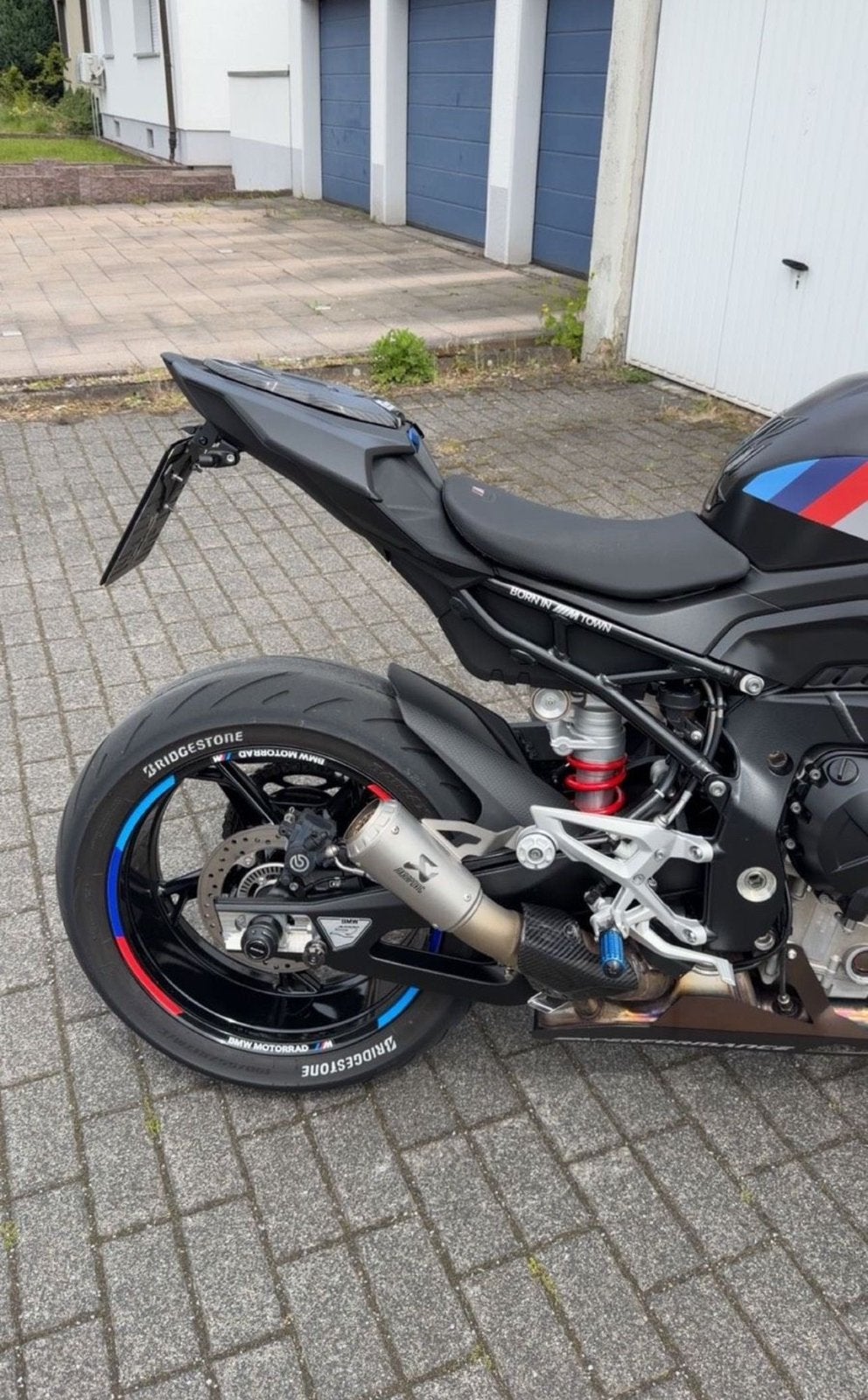 Akrapovic slip on Bmw S1000R/RR uitlaat, Motoren, Ophalen of Verzenden, Gebruikt