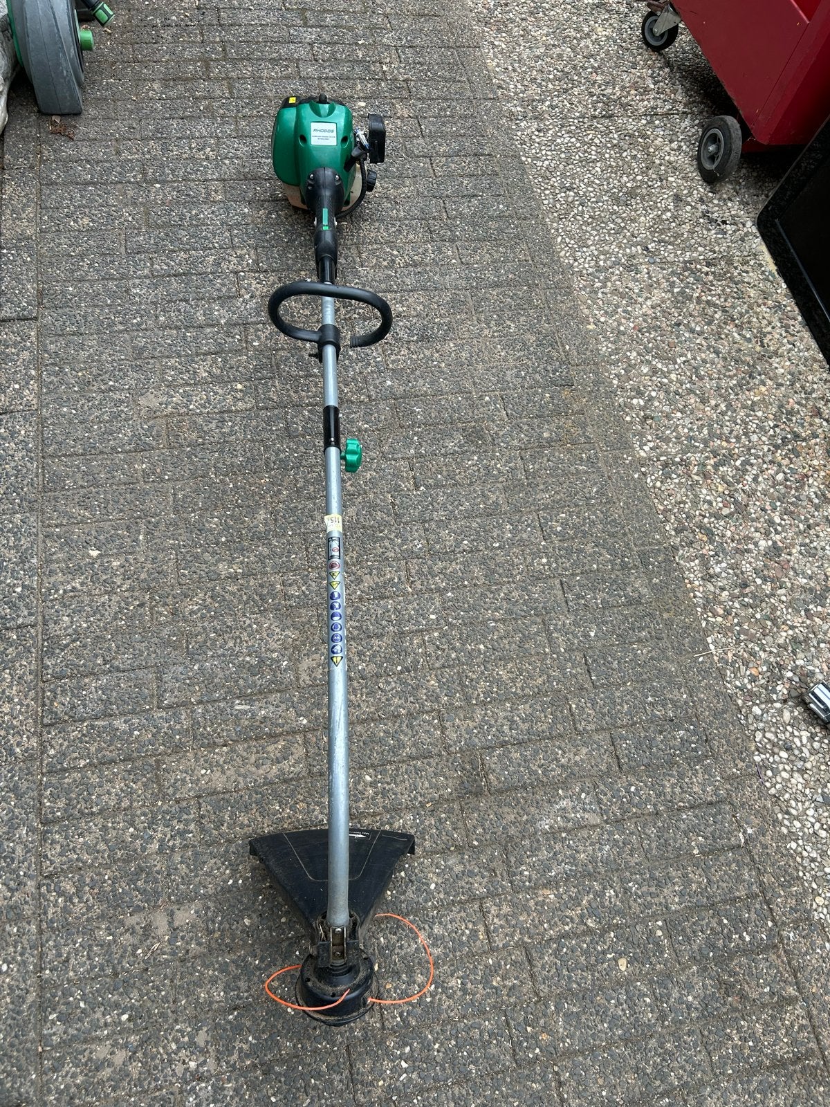 Rhodus Bosmaaier Benzine 25KS SB - Gebruikt, Tuin en Terras, Bosmaaiers, Ophalen of Verzenden, Gebruikt, 30 tot 50 cm, Benzine