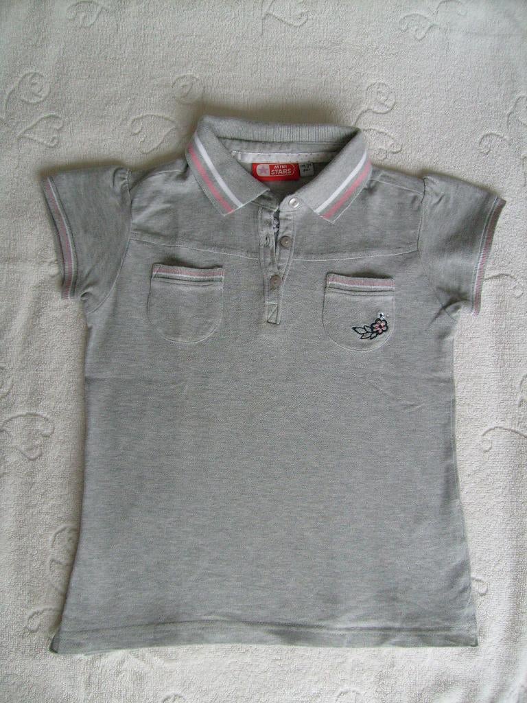 Polo shirtje van Ministars maat 128-134, Meisje, Ophalen of Verzenden, Zo goed als nieuw, Shirt of Longsleeve