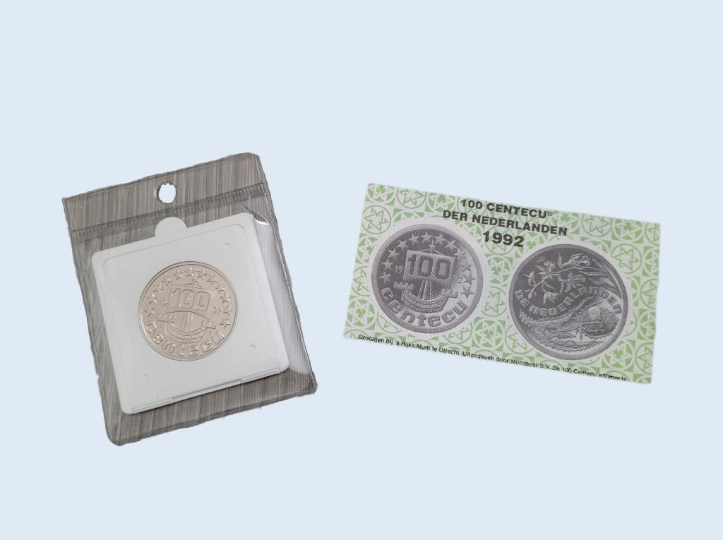 100 Centecu (cent) der Nederlanden 1992 ~ HH7300, Ophalen of Verzenden, Koningin Beatrix, 1 gulden, Losse munt