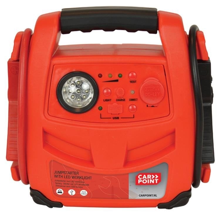 Carpoint Jumpstarter met LED-werklamp, Ophalen, Gebruikt