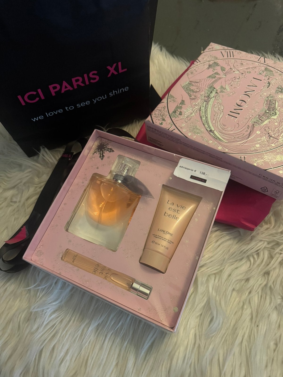 Lancôme geschenkset, Ophalen of Verzenden, Nieuw, Zwart, Ogen